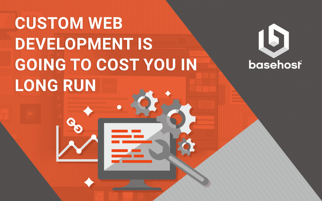 Custom web development is going to cost you in the long run