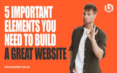 5 Important Elements You Need to Build a Great Website