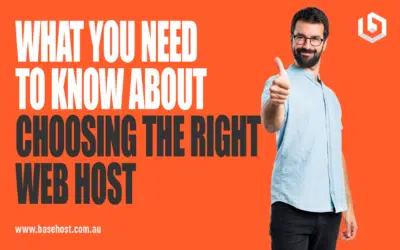 What You Need to Know About Choosing the Right Web Host
