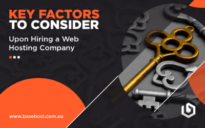 Key Factors to Consider Upon Hiring a Web Hosting Company